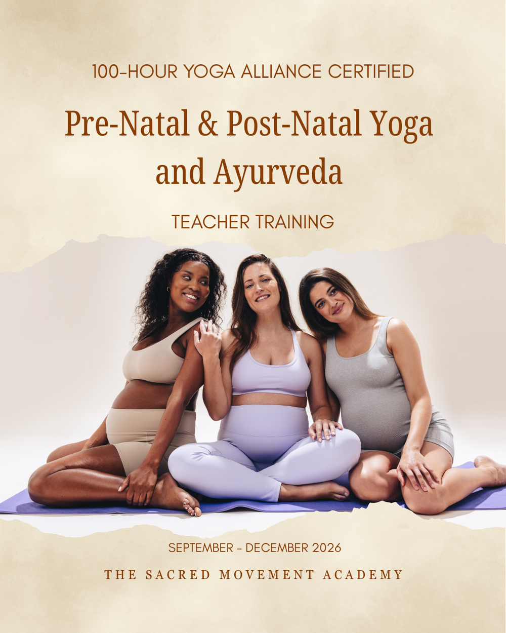 Prenatal & Postnatal Yoga Teacher Training | Ayurveda & Trauma